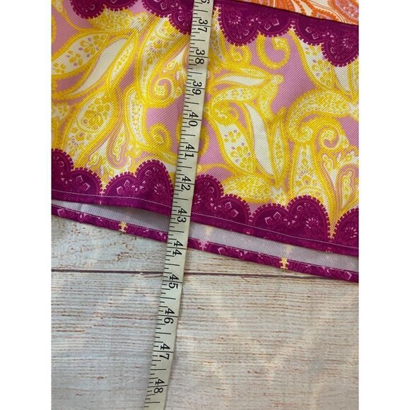 Eloquii Women's Patterned Colorful Crop Pants - 26 - Picture 3 of 13